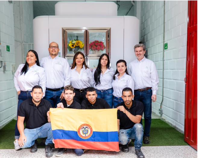 Colombia based HyperVend Manufacturing Team, Medellin, 2023